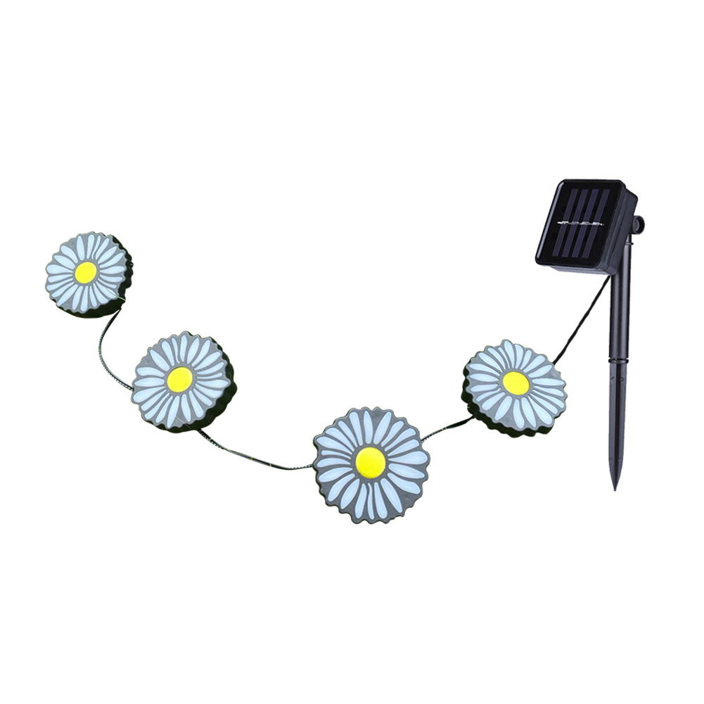 

2m Solar String Lights 4LED Outdoor Garden Patio Daisy Lawn Lighting Decor, 501 Original