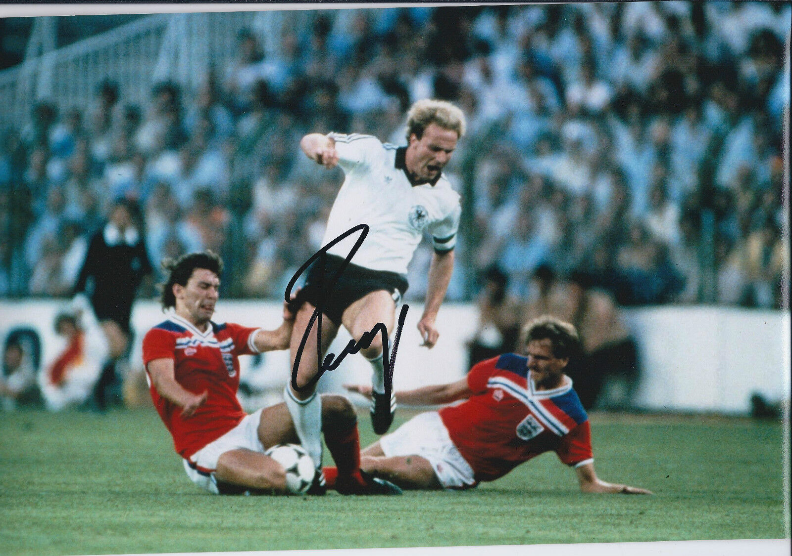 Karl Heinz RUMMENIGGE Signed 12x8 Photo Poster painting AFTAL COA Autograph West Germany