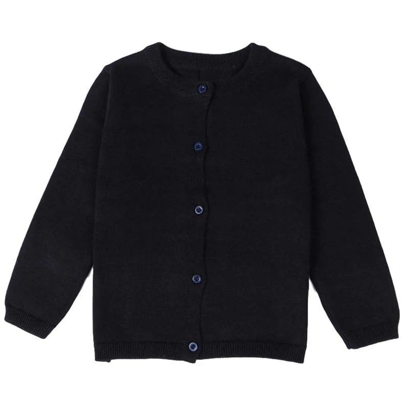 Kids Boys Girls Cardigan Sweaters Spring Autumn Baby Girl Solid Cotton Sweater Jacket Boys Children Knitted Kids Sweaters Girls