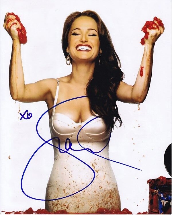 GIADA DELAURENTIIS signed autographed Photo Poster painting