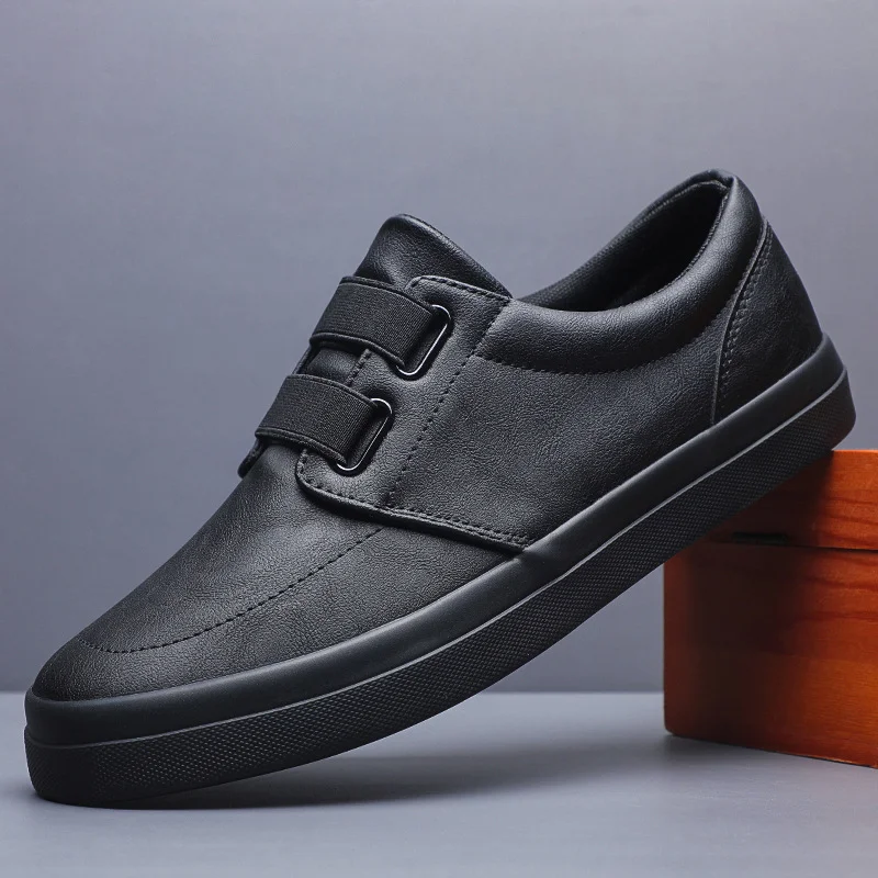 Yyvonne 24093 Men's Shoes Soft Soles Fashion Shoes Autumn Trend Comfortable Casual Shoes Men's Velvet Lazy Fashion Shoes