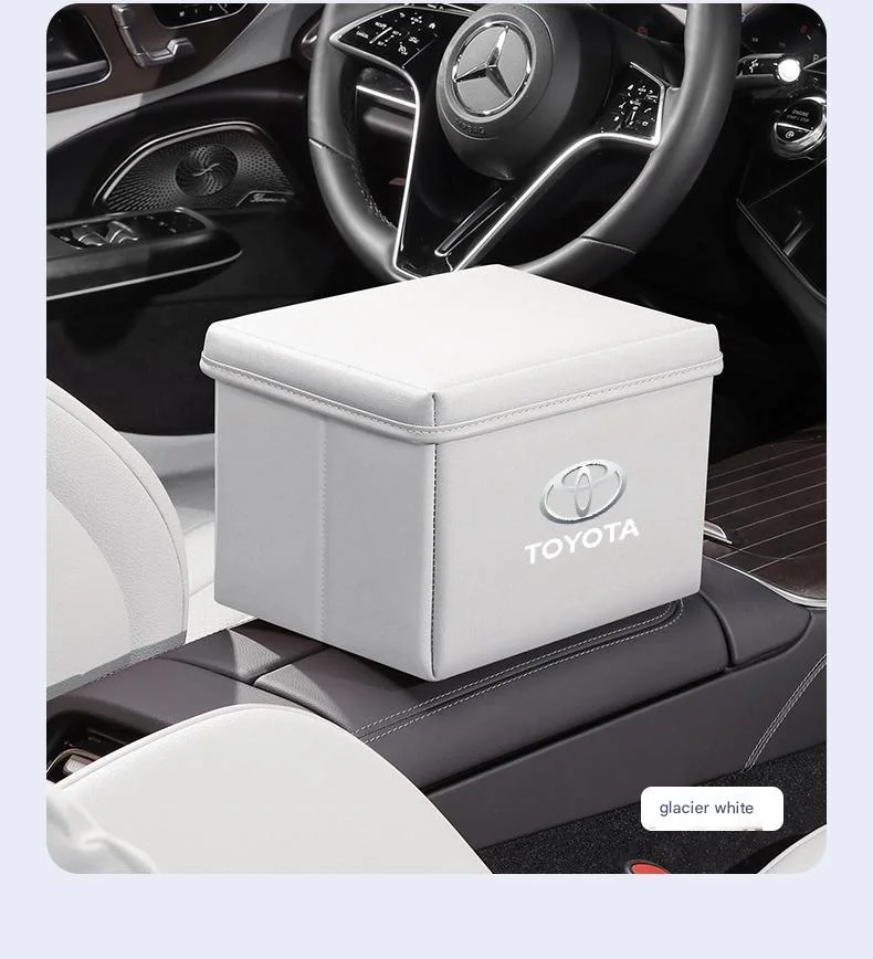Car Leather Folding Storage Box