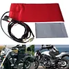 12V Carbon Fiber Pad Timer Carbon Fiber Seat Heater Cover UTV E-BIKE Seat Heater