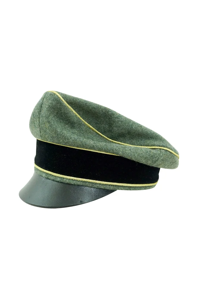   Waffen Elite Wool Crusher Visor Cap German-Uniform