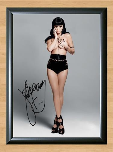 Katy Perry One Of The Boys Signed Autographed Photo Poster painting Poster Print Memorabilia A3 Size 11.7x16.5