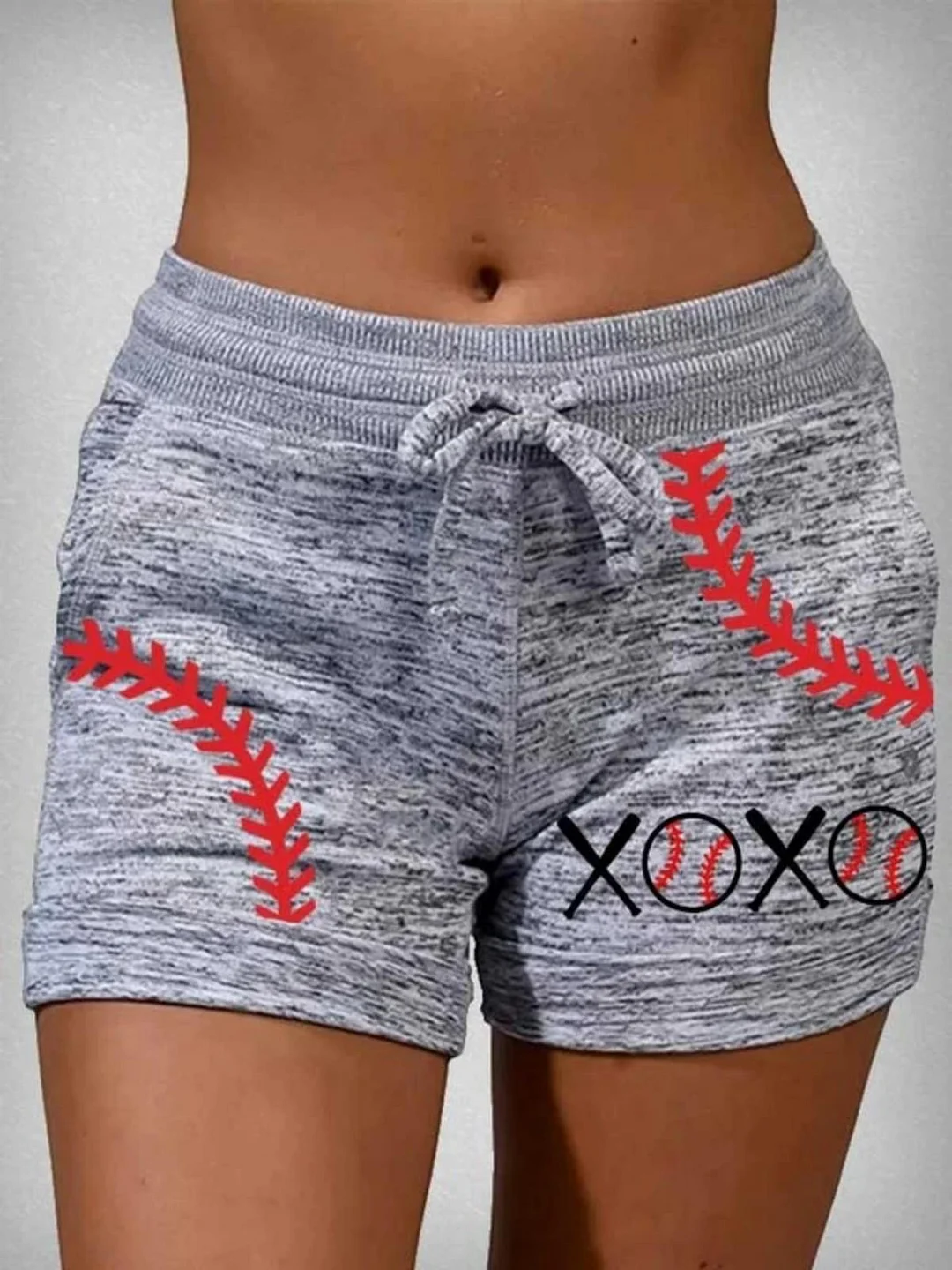 Baseball Print Sweatpants