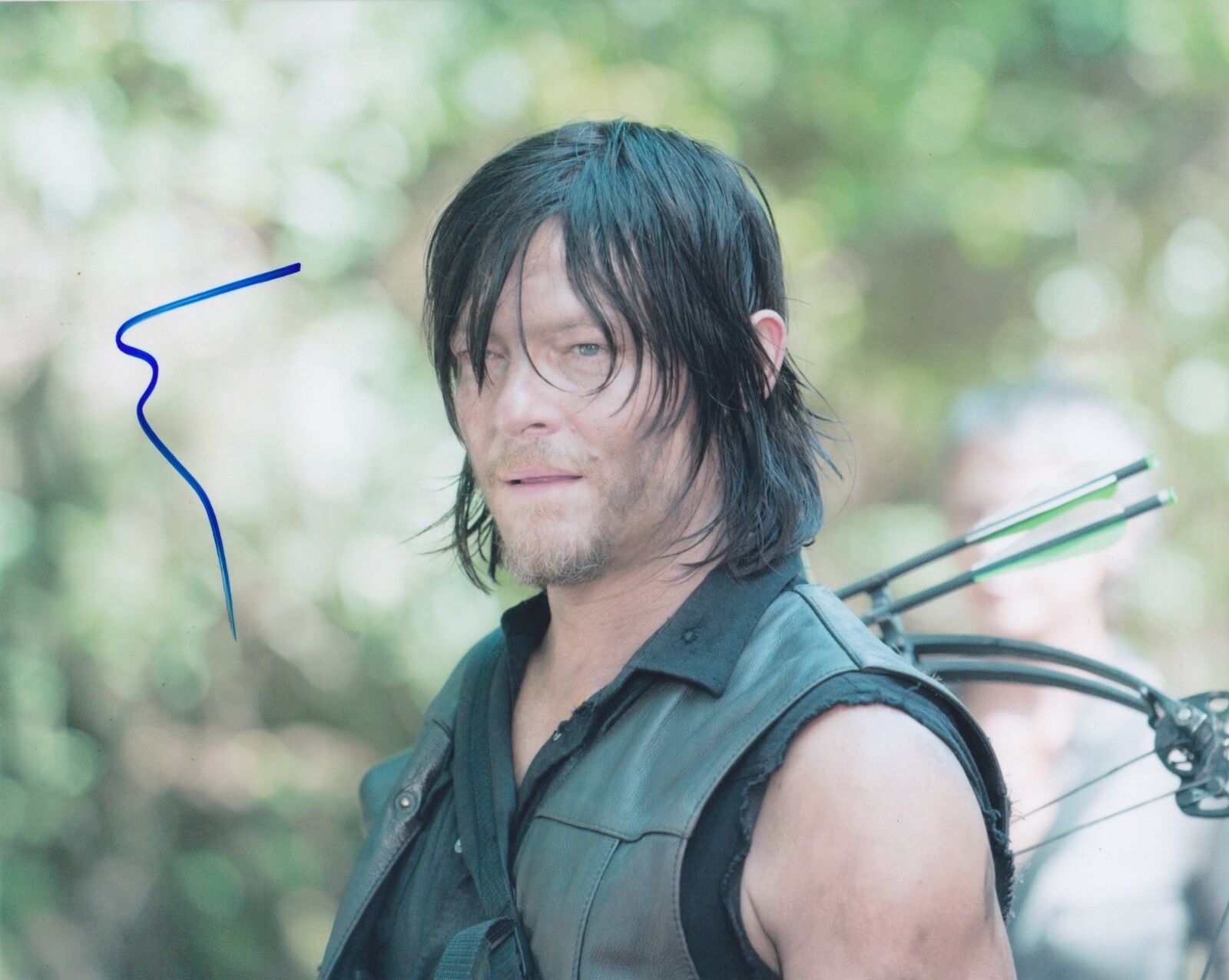 Norman Reedus Signed Autographed 8x10 Photo Poster painting Daryl Dixon The Walking Dead 4C
