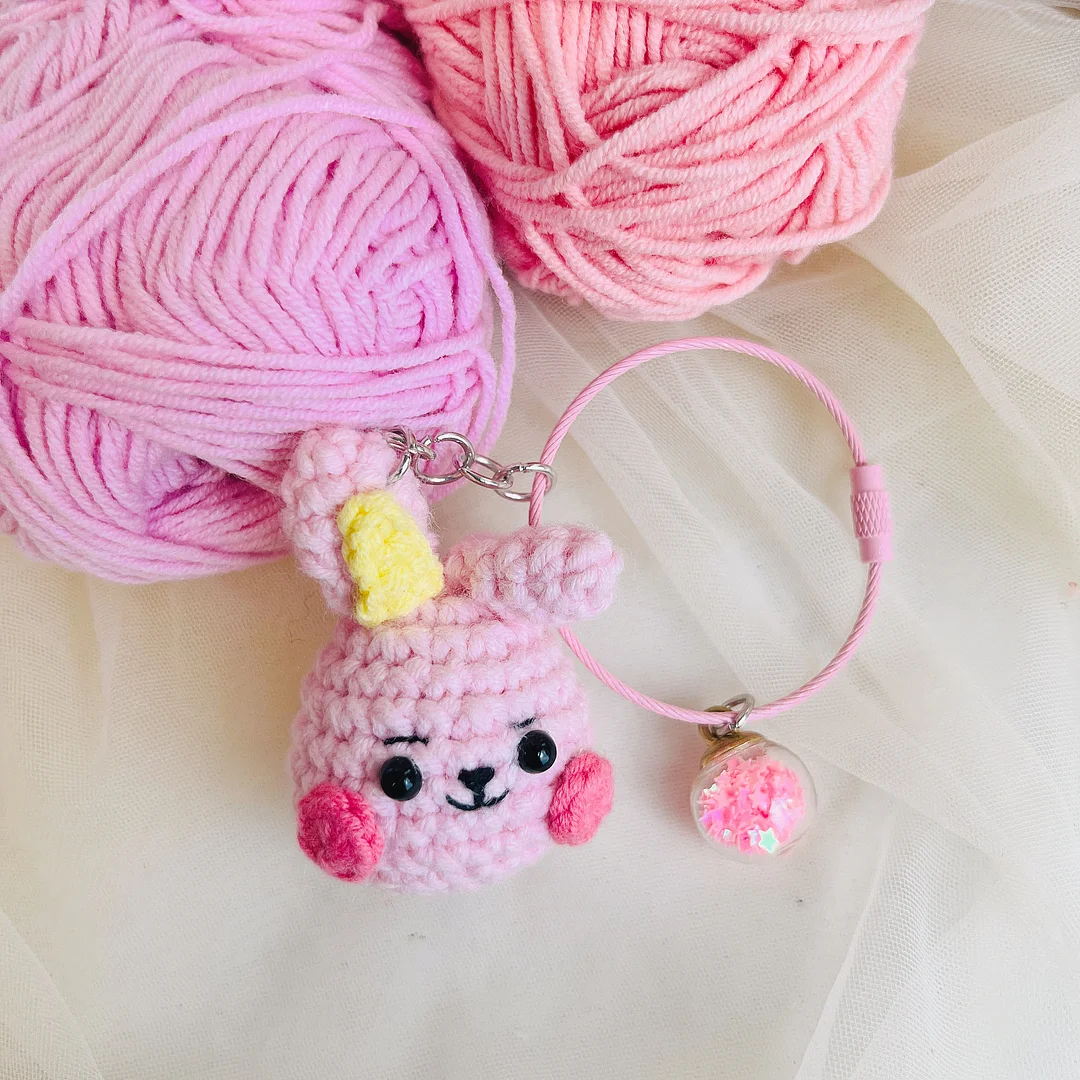 BT21 Baby Head Handmade Amigurumi Crochet Doll