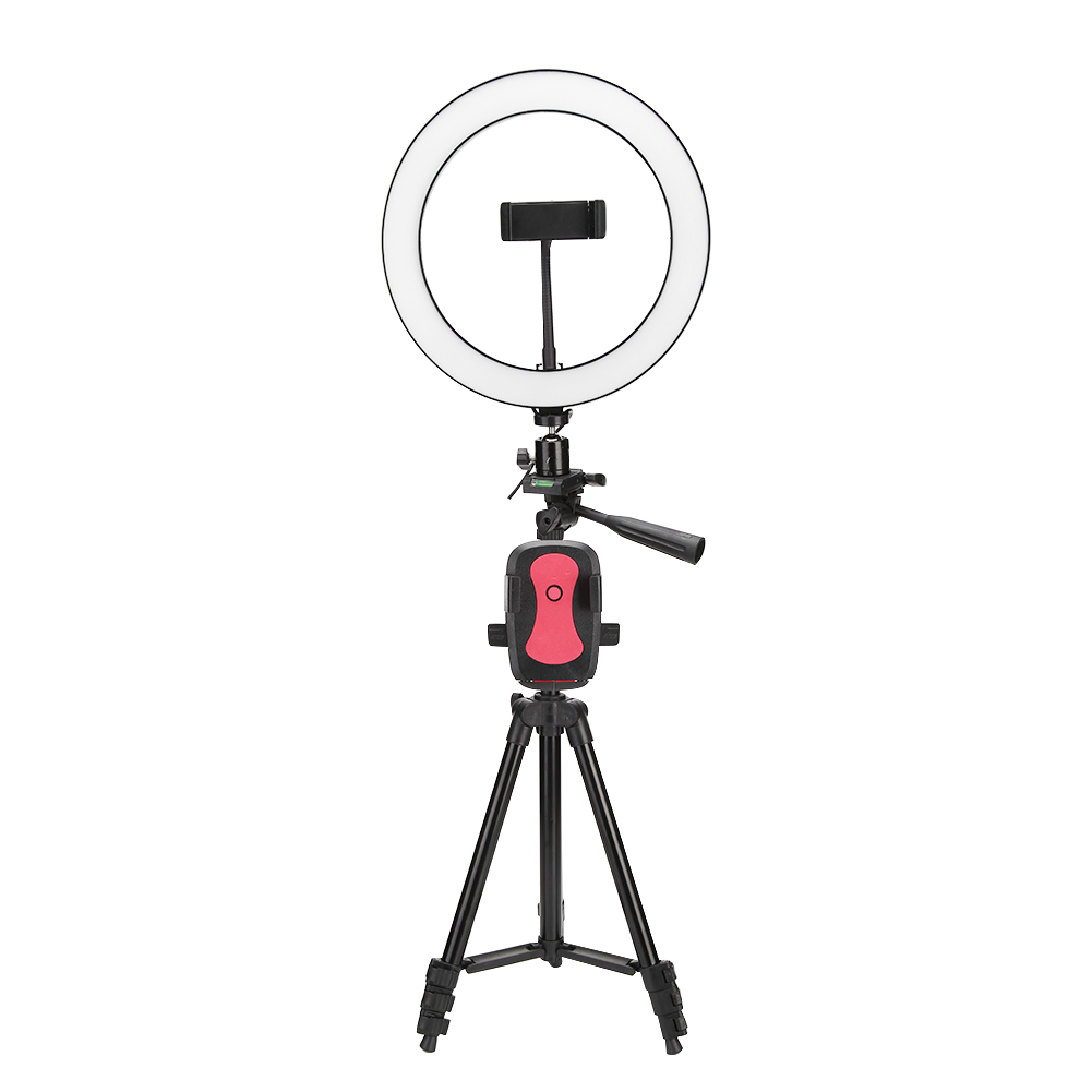 

LED Selfie Ring Fill Light Makeup Live Studio Photo Video Phone Lamp (26cm), 501 Original