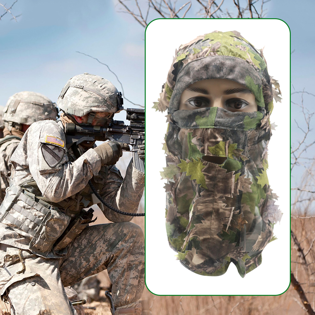 

Outdoor Hunting 3D Camouflage Balaclava Sun Protection Full Mask Headgear, 501 Original