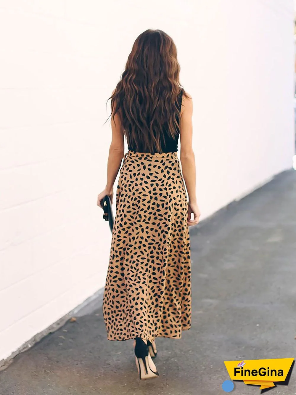 Vacation Floral Printed Skirt