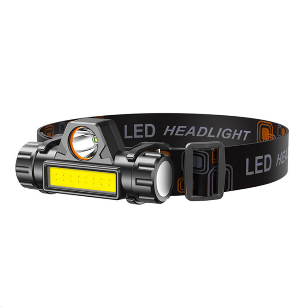 

Mini Powerful LED Headlamp XPE COB USB Rechargeable Headlight Torch Lamps, 501 Original