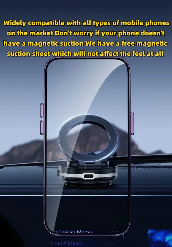 Electric Adsorption Magnetic Car Mount