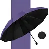 💥☔Grand Parapluie Pliable R&eacute;sistant au Vent &agrave; 12 Baleines