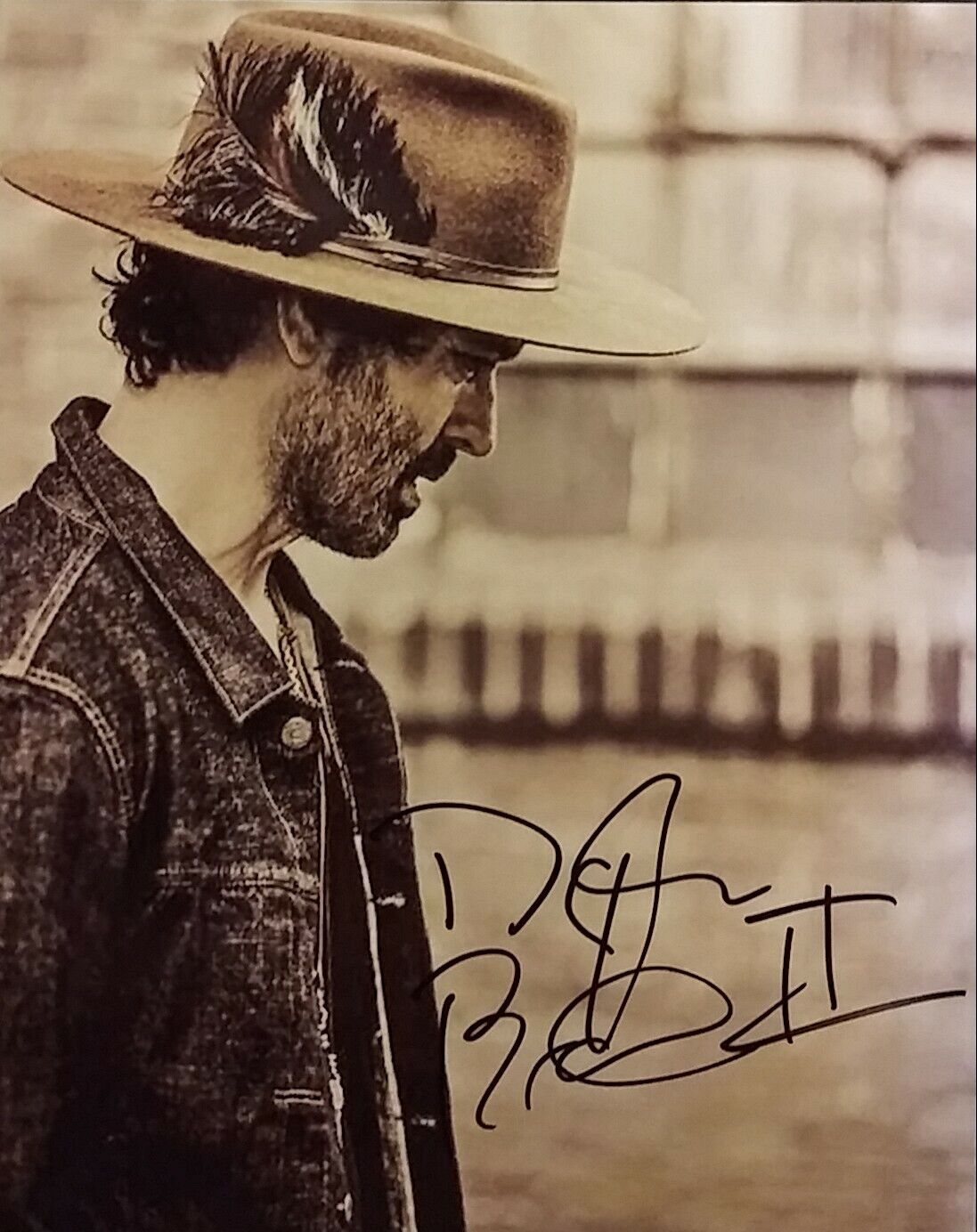 Doyle Bramhall signed 8x10