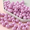Elegant Purple Brown Ceramic Beads DIY Jewelry Accessories