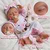 Silicone Realistic Lifelike Reborn Baby Girl Dolls 20-Inch For Gift
