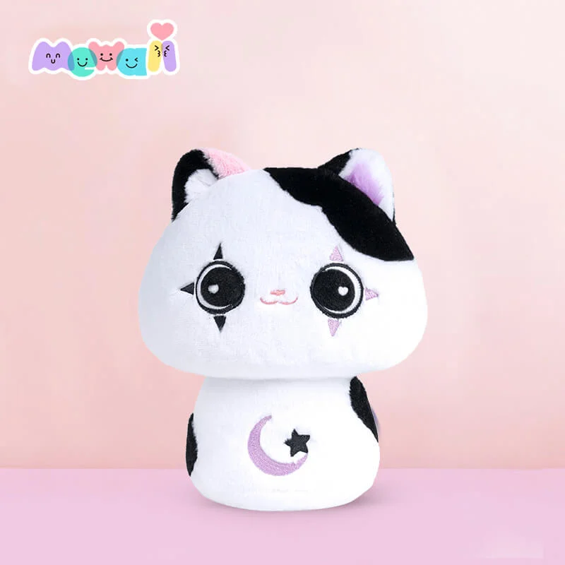 Mewaii® Mushroom Family Kitten Series Stuffed Animal Kawaii Plush Pillow Squish Toy