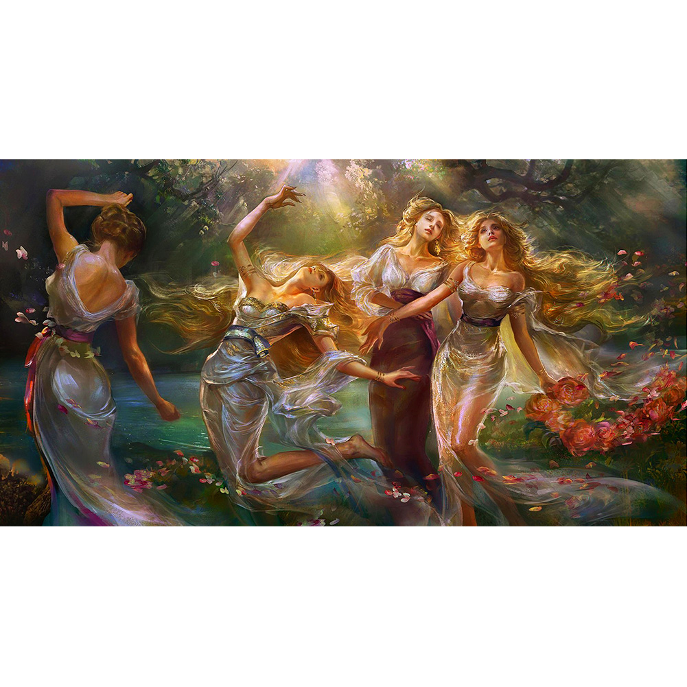

The Four Beauties - 1000 Pieces Jigsaw Puzzle, 501 Original