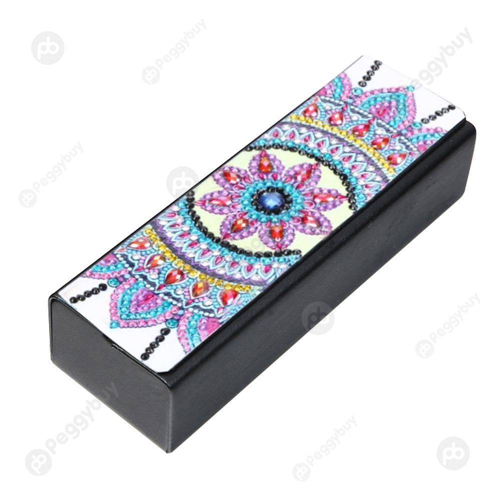 

Spceial Pattern-DIY Creative Diamond Glasses Storage Box, 501 Original