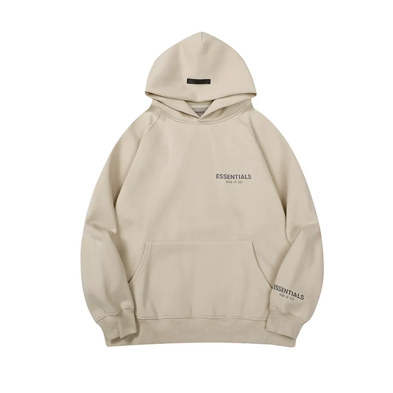 Essentials Minimalist Plain Hoodie