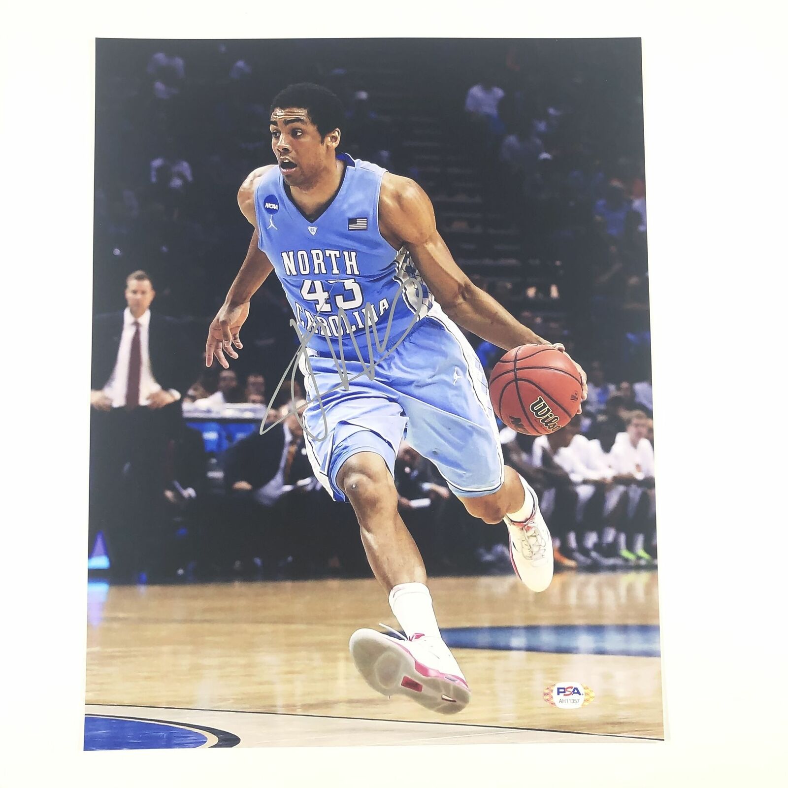 James-Michael Macadoo signed 11x14 Photo Poster painting PSA/DNA North Carolina Autographed Warr