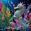 Seahorse - Crystal Rhinestone Diamond Painting