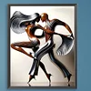 (US Only)Paint By Numbers Kit On Canvas DIY Oil Art Dance Art Picture Home Decor40x50cm