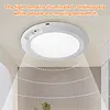 Rechargeable Ceiling Light with Remote Control Motion Sensor Battery Operated Lights for Shower Pantry Shed Hallway Porch Garage Stairs