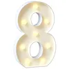 70cm LED Number Figure Light Easy To Assemble & Lightweight Large Lighted Number Warm Lighting & Radiant Atmosphere for Anniversary Graduation Decoration