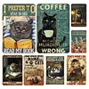 (Multi Style)Cat - Vintage Metal Signs - 20*30cm