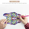 DIY Diamond Painting 7 Color Night Light Lamp Home Decoration Ornament Gift Kit(Wolf)