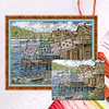 Beach Life-14CT Counted Cross Stitch 48*38cm/18.9*14.96in(Brand)