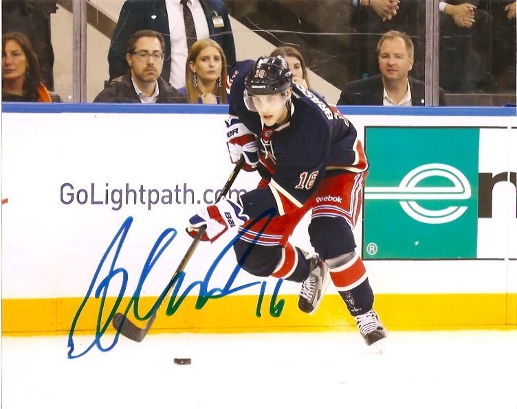 New York Rangers Derick Brassard Autographed Signed 8x10 Photo Poster painting COA D