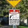 No Trespassing - Vintage Metal Signs - 30*40cm - Warning