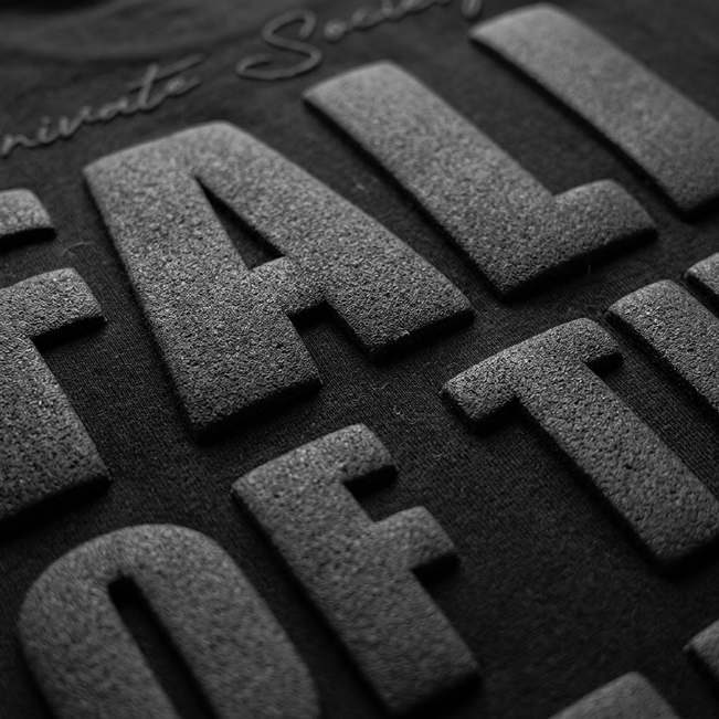 3D Puff Print Detail