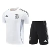 Germany 25-26 Short-sleeve Tracksuit White Chandal  