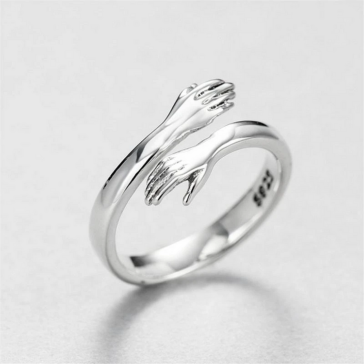 Valentine's Day Couple Hug Ring Love Style Rings Gifts for Women Men