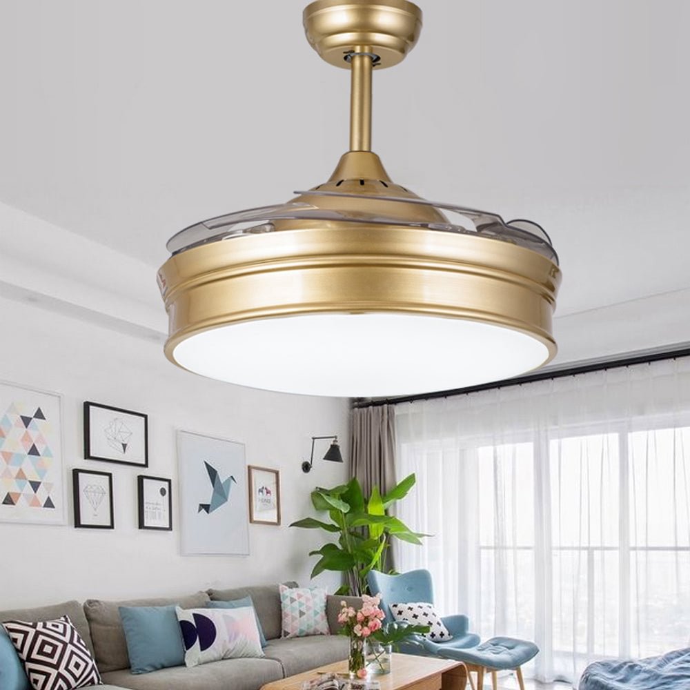 LED Modern Alloy Acryl Pendant Fan LED Lamp.LED Light.Pendant Lights.LED Pendant Light.Pendant Lamp For Foyer Bedroom