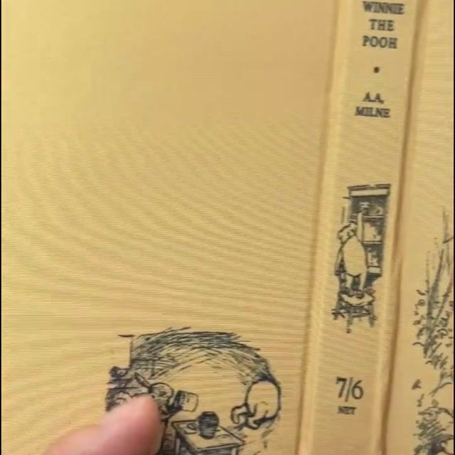 Winnie The Pooh by A. A. Milne & E. H. Shepard Book Wallet
