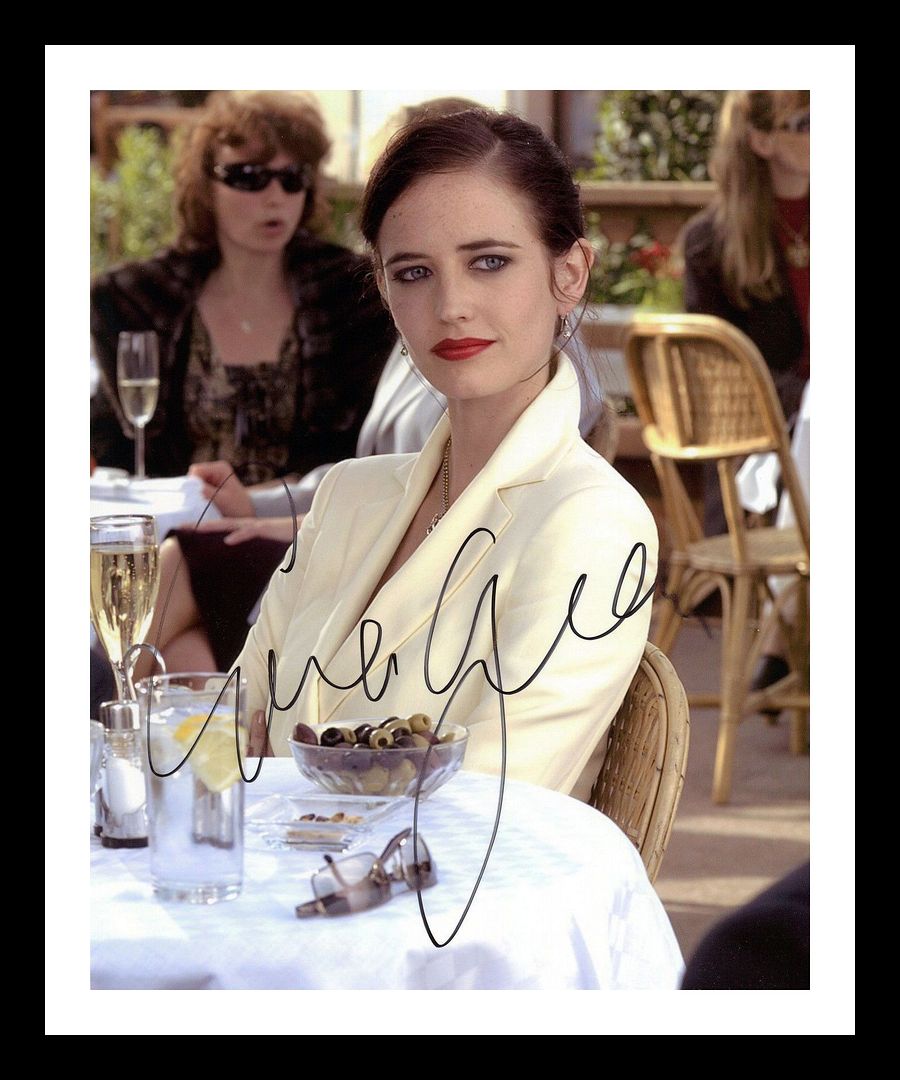 Eva Green - Casino Royale Autographed Signed & Framed Photo Poster painting