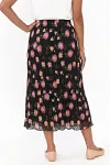 Elastic Waist Pleated Skirt, Lightweight Summer Skirt, Guangzhou Garment Factory, Bulk Order Women's Clothing, Plus Size Friendly Skirt