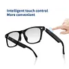 Smart Glasses AI Voice Assistant BT Audio Glasses with Open Ear Speaker Hands-Free Calls & Built-in Microphone for Men & Woman