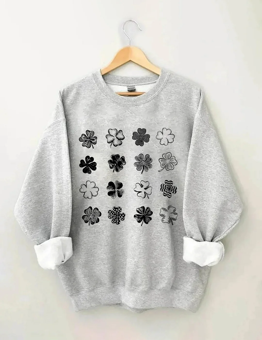 Shamrocks St. Patrick's Day Sweatshirt 