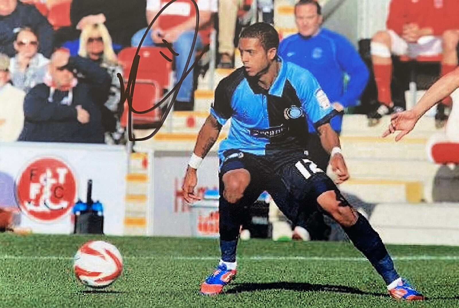 Bruno Andrade Genuine Hand Signed Wycombe Wanderers 6X4 Photo Poster painting