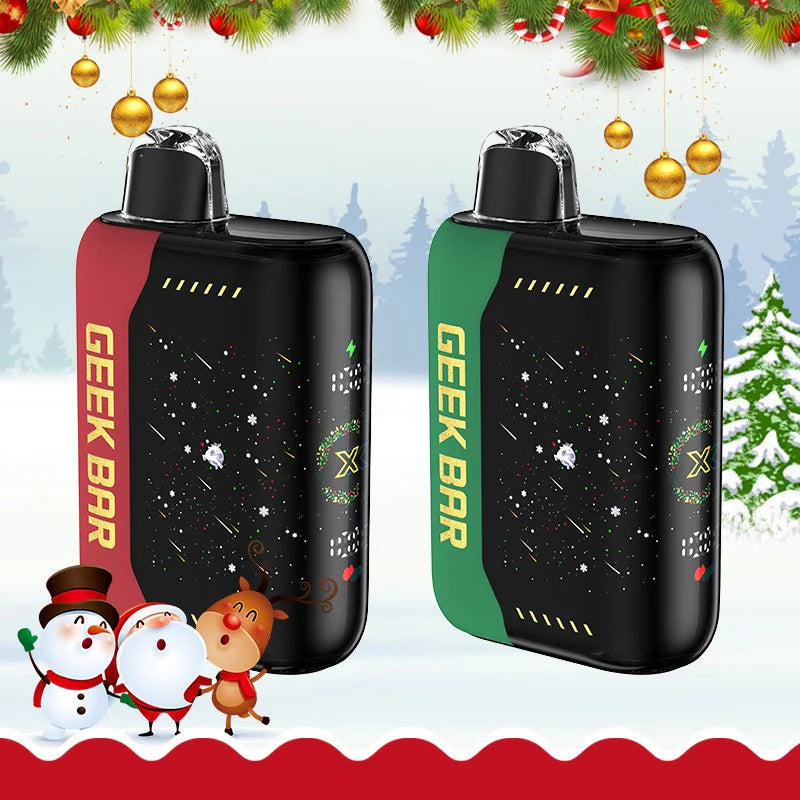 🎄 Geek Bar Pulse X Christmas Edition 25000 Puffs Disposable Vape Wholesale GEEK BAR OPVape