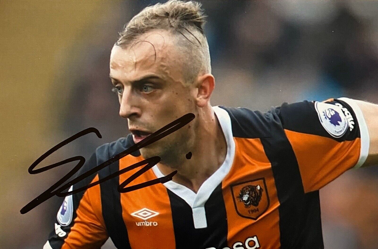 Kamil Grosicki Genuine Hand Signed 6X4 Photo Poster painting - Hull City 2