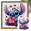 Love Stitch - 11CT Stamped Cross Stitch - 40*40cm - Disney