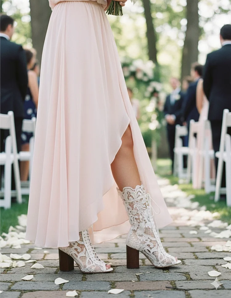 White Strappy Chunky Heel Ankle Booties Vdcoo