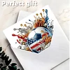 6Pcs Diamond Painting Football Greeting Card Set with Envelopes for Beginner Adult Holiday Gifts
